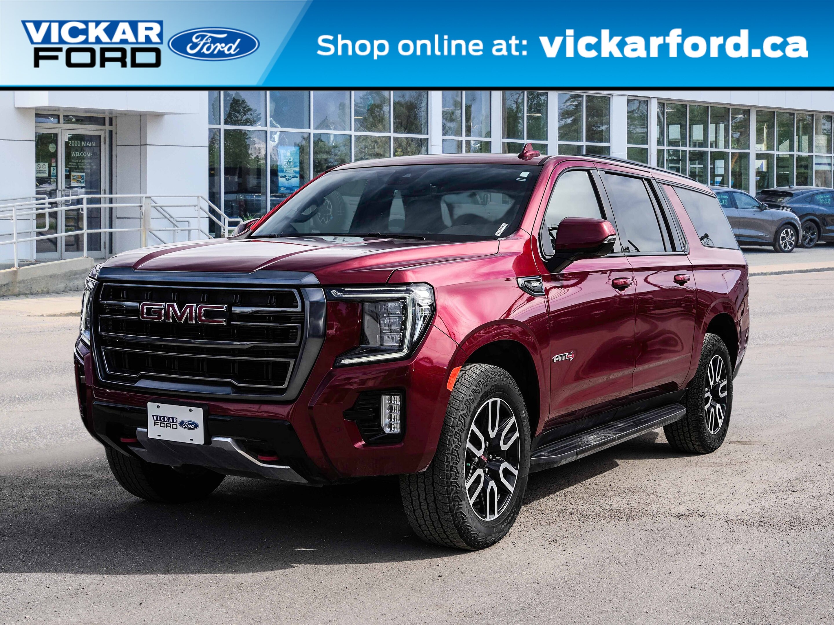 2023 GMC Yukon XL 4WD XL AT4 5.3L V8 Extended Local Trade-in 