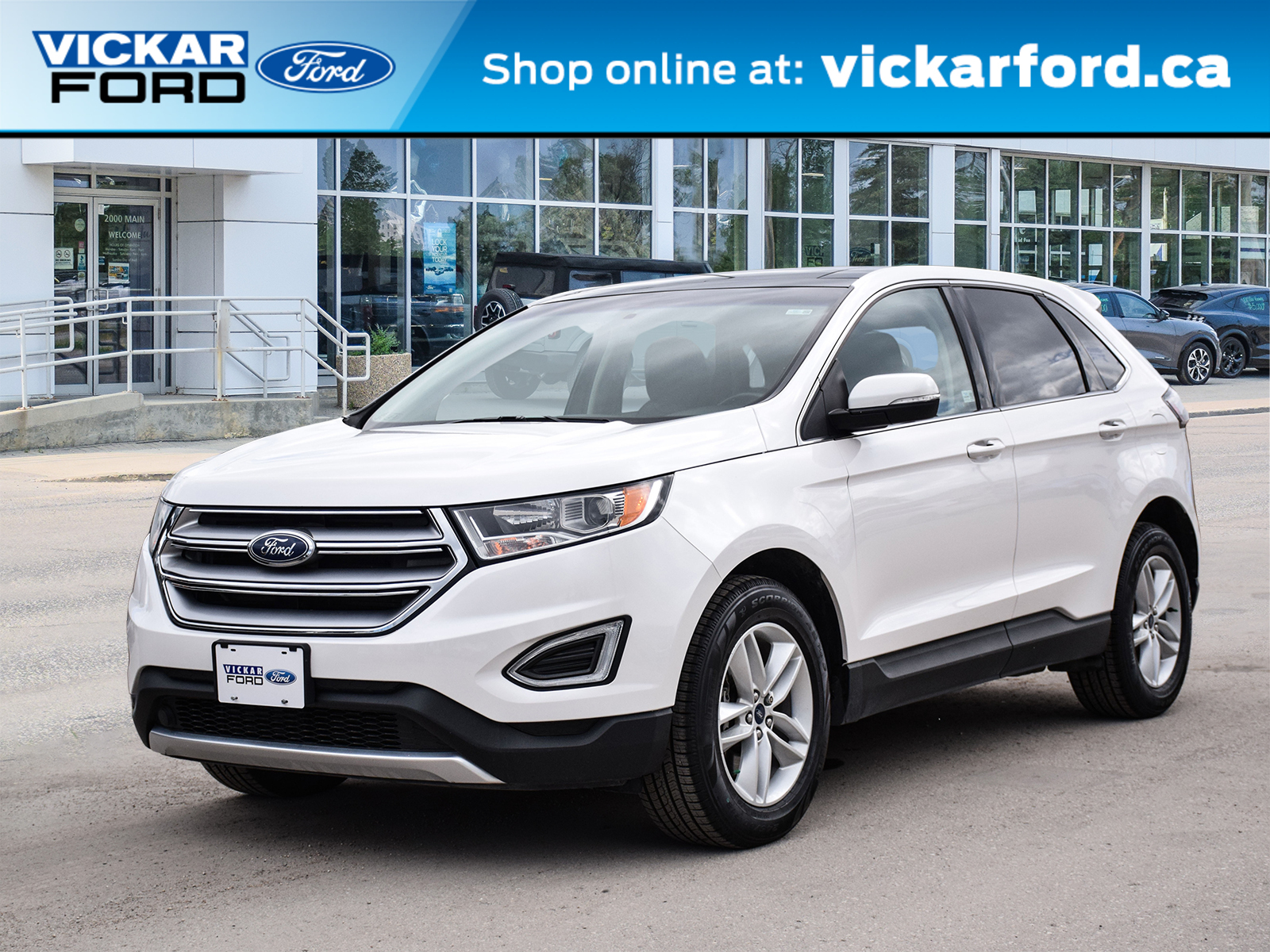2018 Ford Edge SEL AWD 201A Touring Pkg Leather Pano Roof Navi