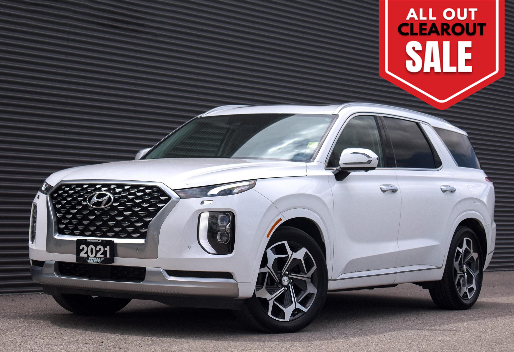 2021 Hyundai Palisade Ultimate Calligraphy One Owner, Luxurious, 6 Passe