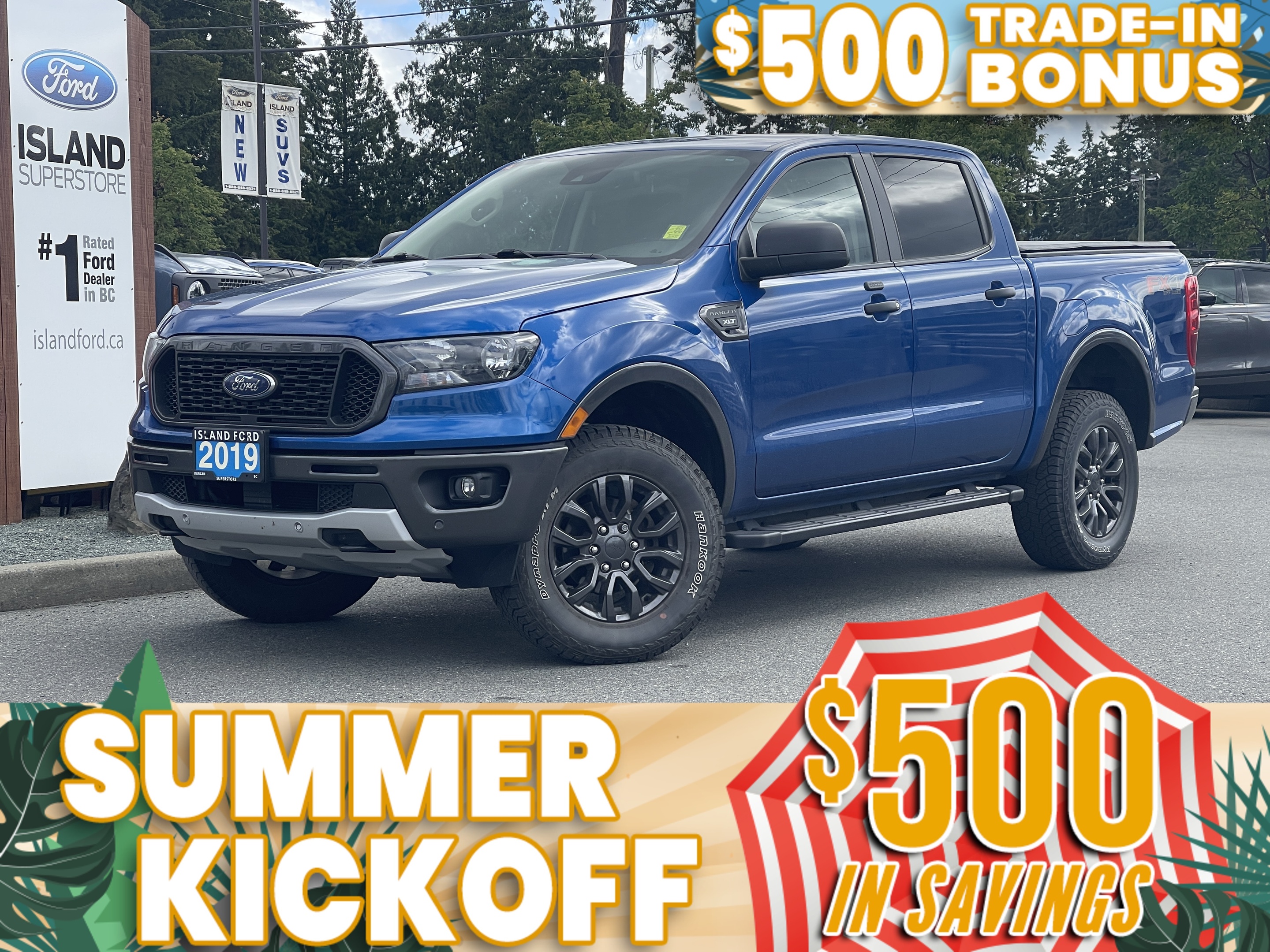 2019 Ford Ranger XLT | No Accidents | 4X4