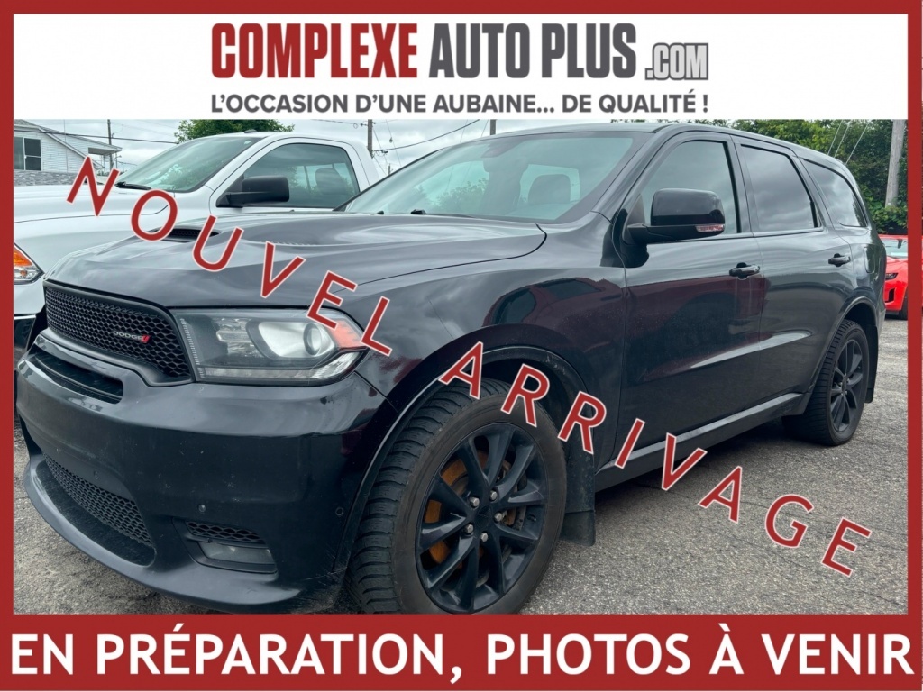 2018 Dodge Durango R/T V8 *GPS,Mags Noir,7 places
