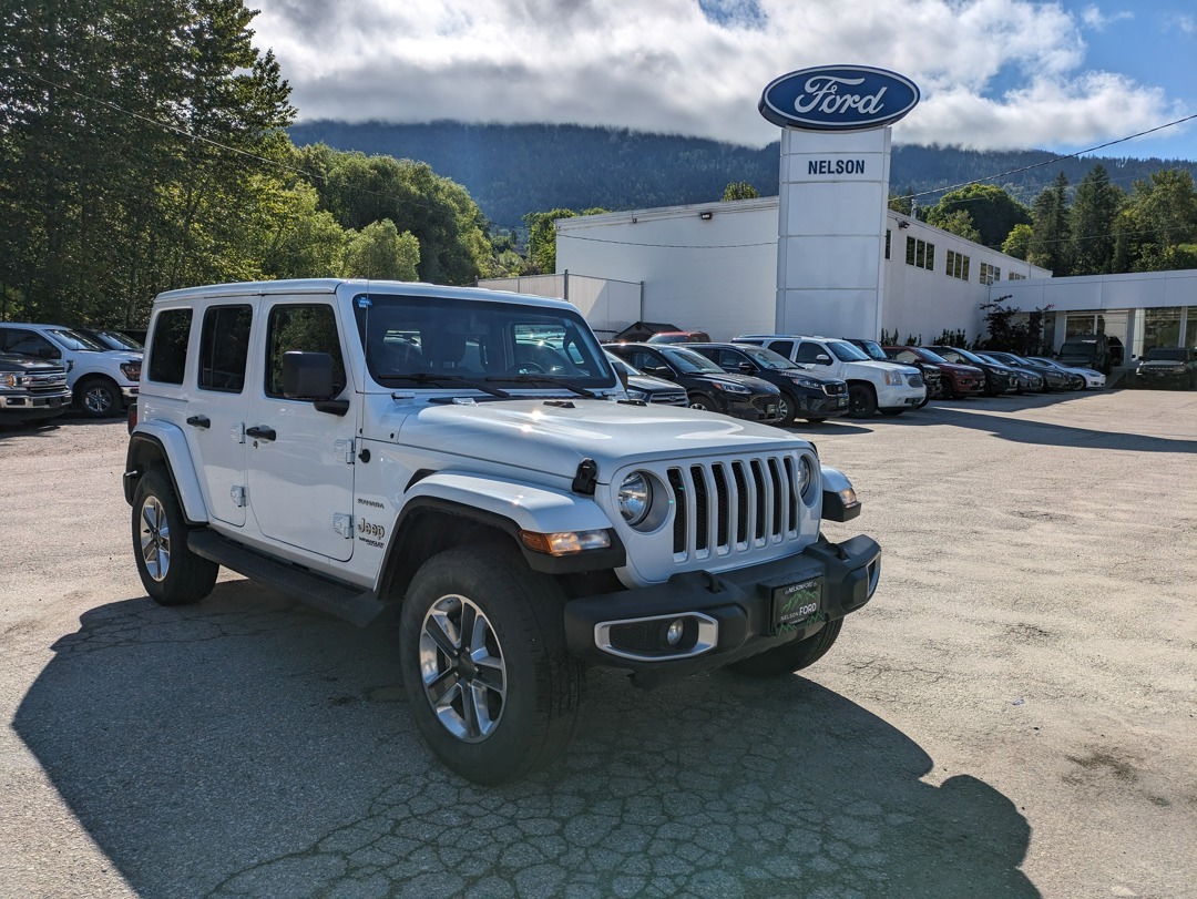 2021 Jeep Wrangler Unlimited Sahara - 4x4, Four Cylinder, 6-Speed M/T