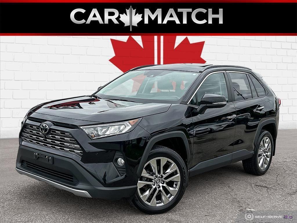 2019 Toyota RAV4 LIMITED / NAV / LEATHER / ROOF / NO ACCIDENTS