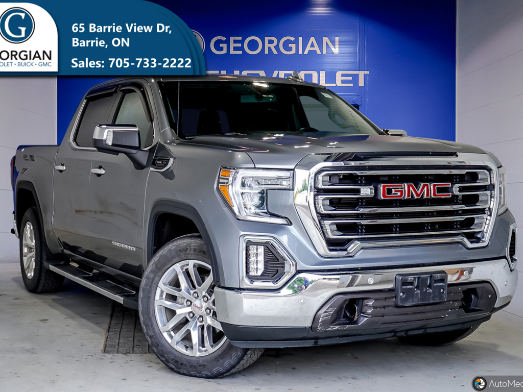 2020 GMC Sierra 1500 SLT | REAR VIEW CAMERA | HEATED & COOLED LEATHER S