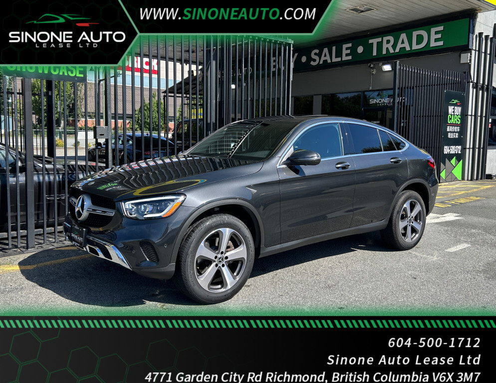 2022 Mercedes-Benz GLC300 RARE COUPE| LOCAL |CLEAN TITLE ONLY 9368KM.