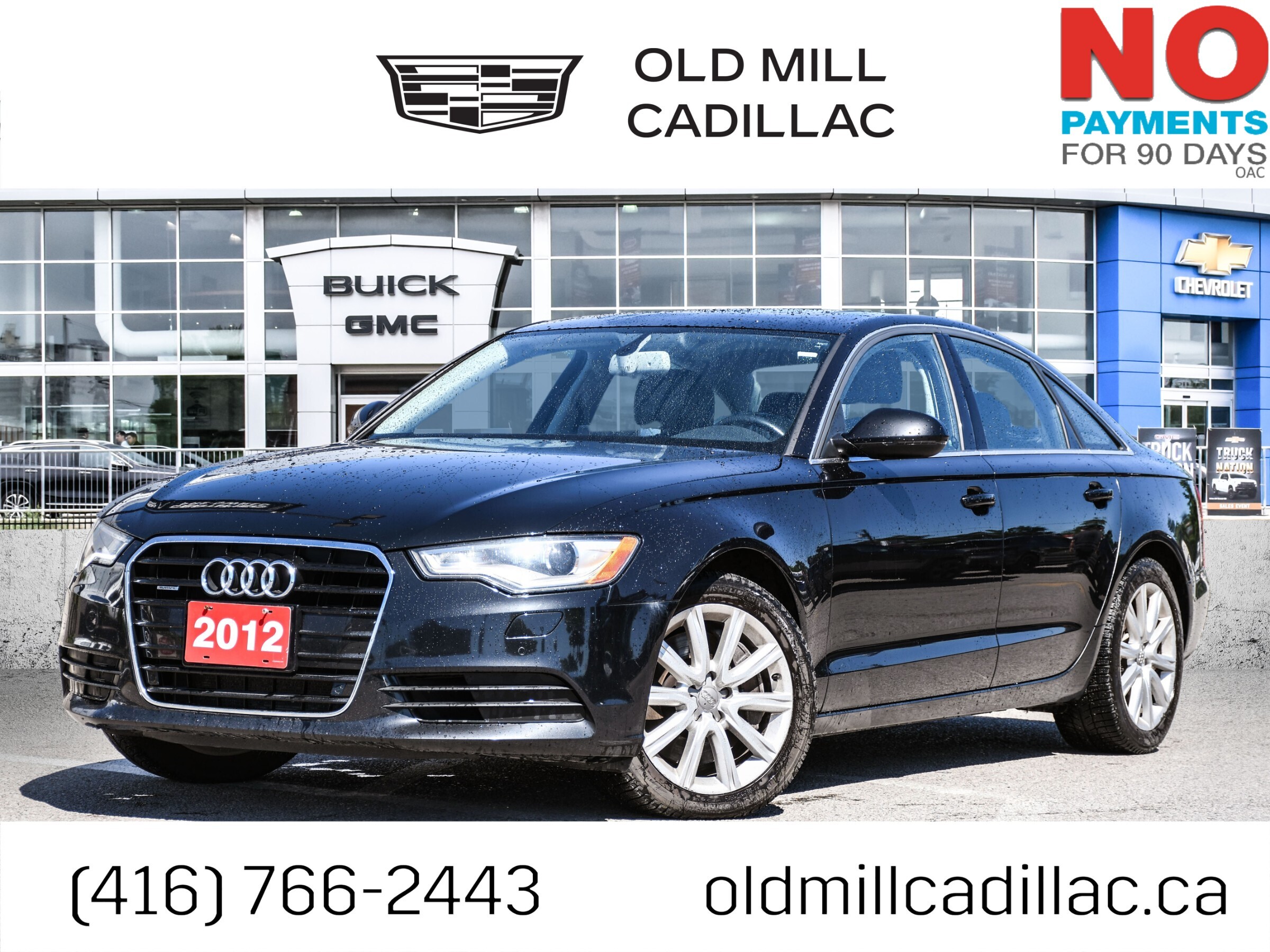 2012 Audi A6 CLEAN CARFAX | 2 SETS OF TIRES | HEATED STEERING |