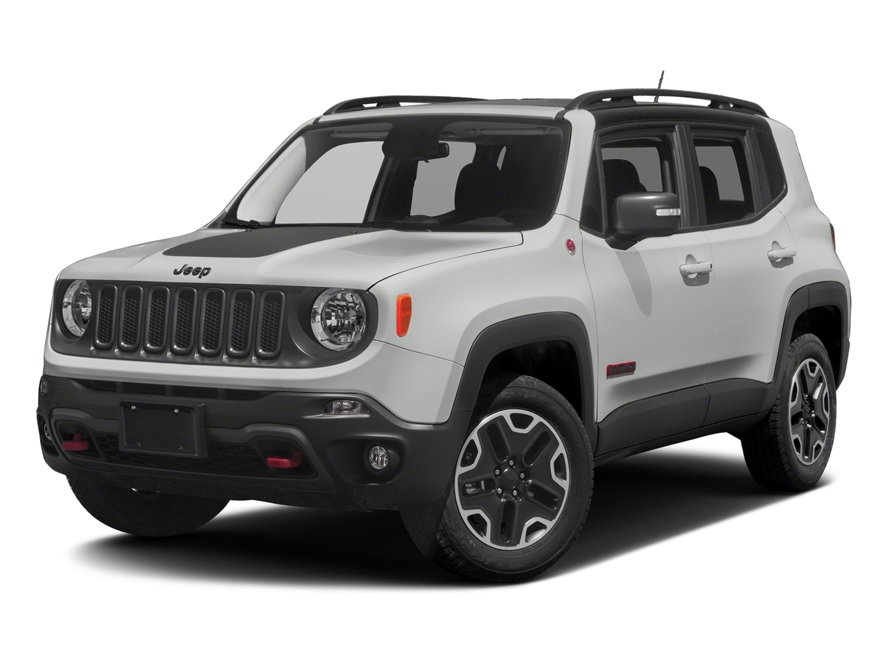 2017 Jeep Renegade TRAILHAWK IN ALPINE WHITE EQUIPPED WITH A 2.4L TIG