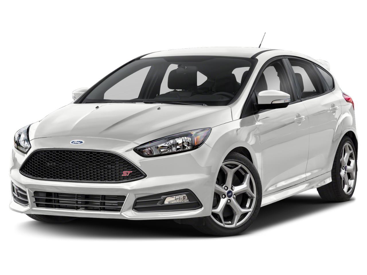 2018 Ford Focus ST IN OXFORD WHITE EQUIPPED WITH A 2.0L ECOBOOST I