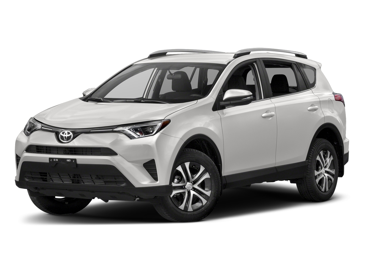 2018 Toyota RAV4 LE IN WHITE EQUIPPED WITH A 176HP 2.5L I4 , AWD , 