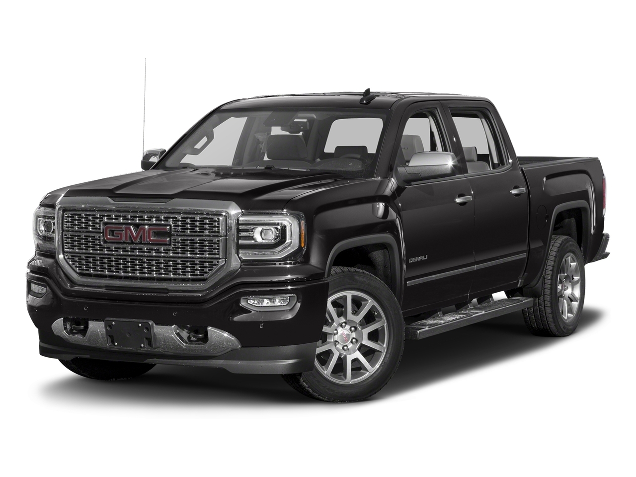 2018 GMC Sierra 1500 DENALI IN BLACK EQUIPPED WITH A 6.2L V8 , 4X4 , 8S