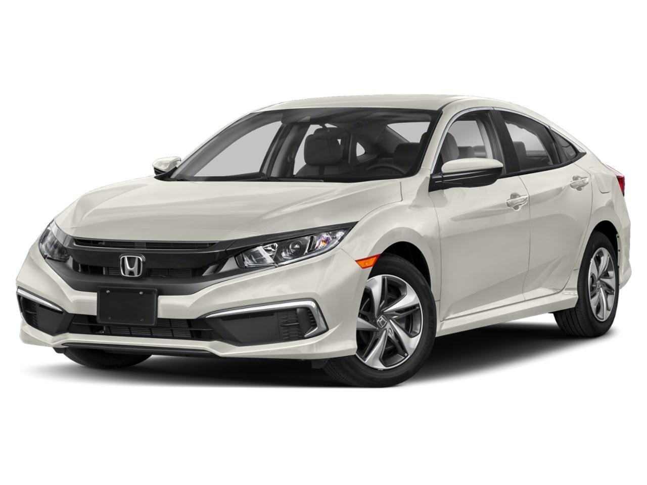 2019 Honda Civic Sedan LX IN WHITE EQUIPPED WITH A 158HP 2.0L FUEL EFFICI