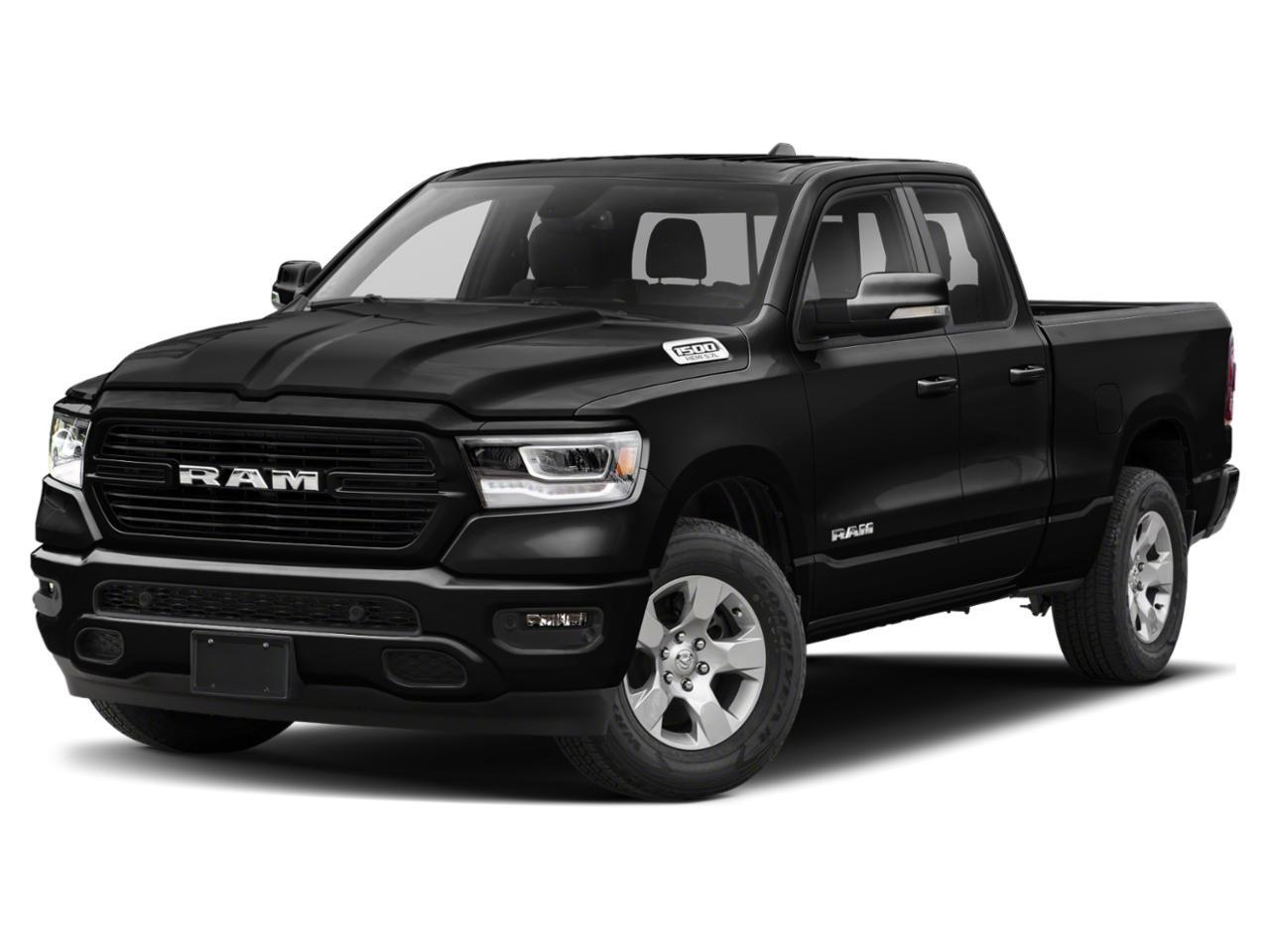 2019 Ram 1500 TRADESMAN SXT IN DIAMOND BLACK EQUIPPED WITH A 5.7