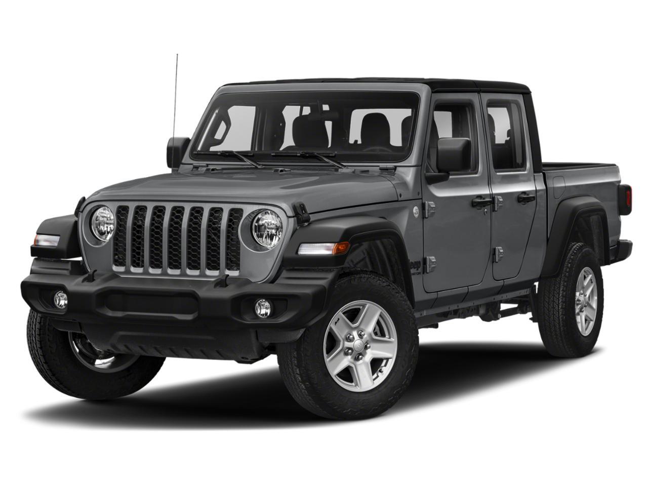 2020 Jeep Gladiator SPORT S IN BILLET SILVER EQUIPPED WITH A 3.6L V6 ,