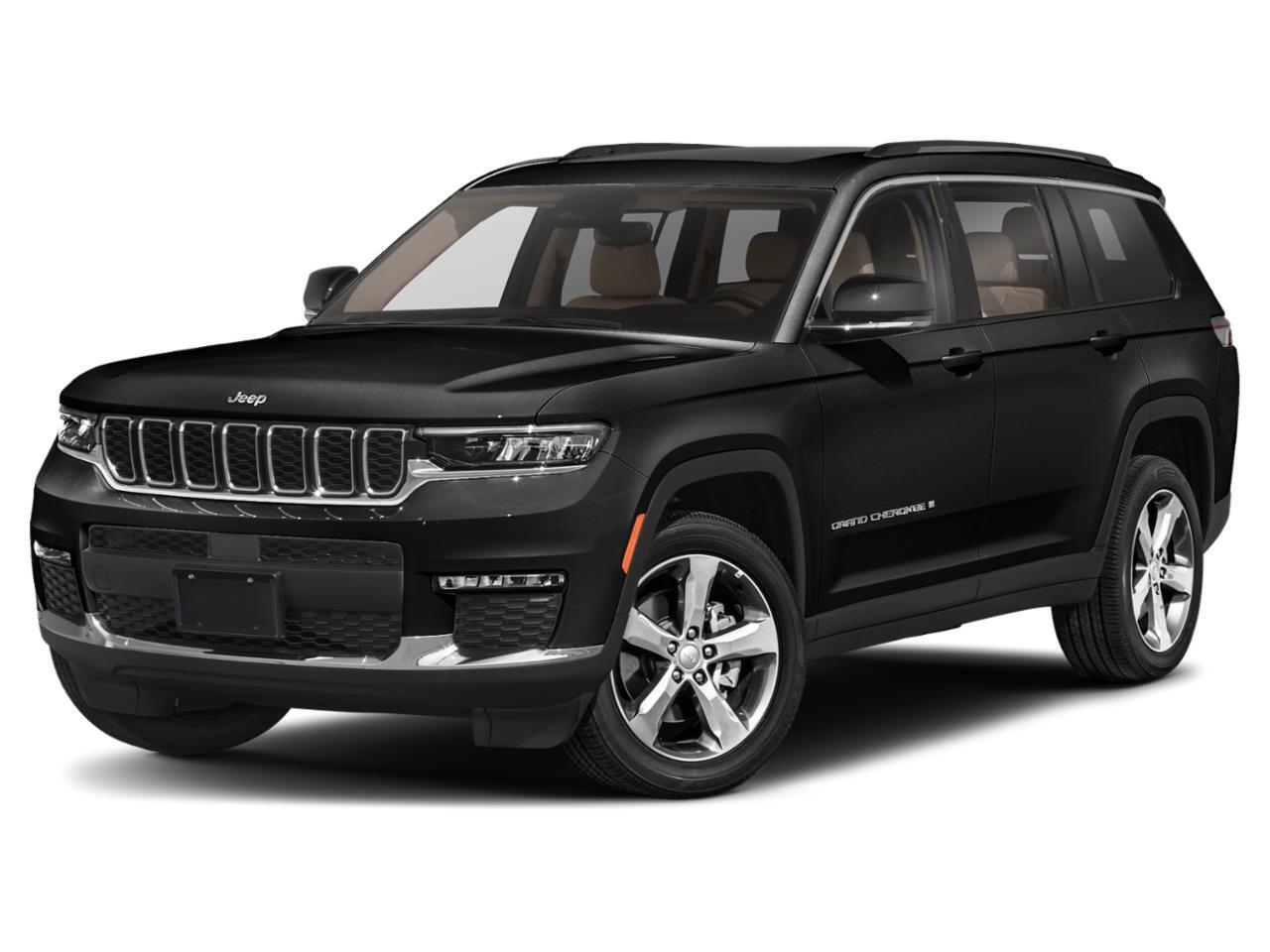 2021 Jeep Grand Cherokee L SUMMIT IN DIAMOND BLACK EQUIPPED WITH A 3.6L V6 , 