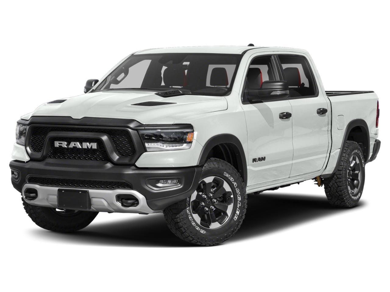 2022 Ram 1500 REBEL GT IN BRIGHT WHITE EQUIPPED WITH A 5.7L HEMI