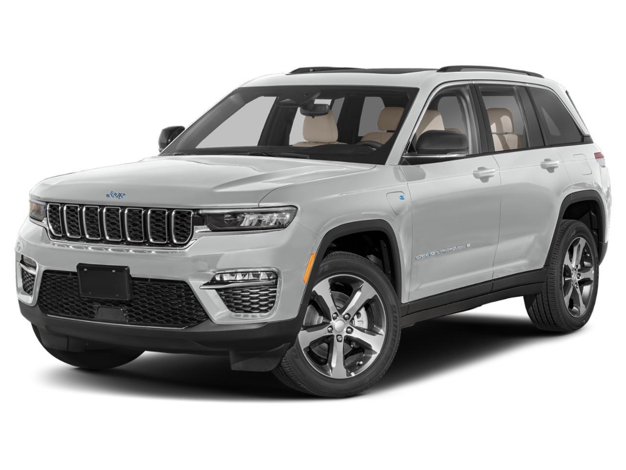 2022 Jeep Grand Cherokee 4xe 4XE IN BRIGHT WHITE EQUIPPED WITH A 2.0L TURBO I4 