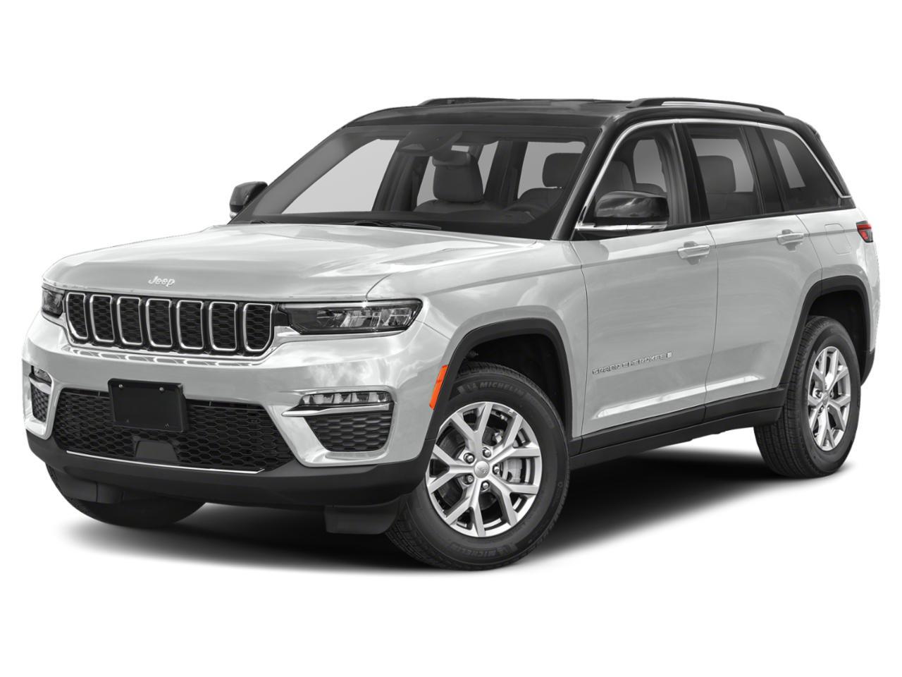 2024 Jeep Grand Cherokee SUMMIT IN BRIGHT WHITE EQUIPPED WITH A 3.6L V6 , 4