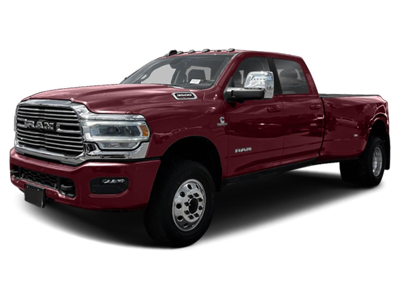 2024 Ram 3500  LARAMIE IN RED PEARL EQUIPPED WITH A 6.7L CUMMINS