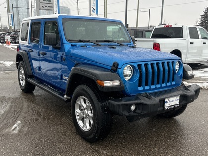 used 2021 Jeep Wrangler car, priced at $42,377