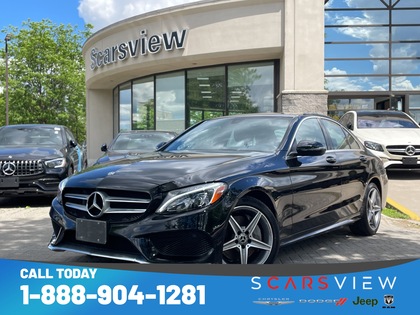used 2018 Mercedes-Benz C-Class car, priced at $39,999