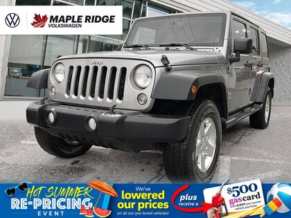 used 2014 Jeep Wrangler Unlimited car, priced at $28,988