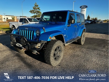 used 2014 Jeep Wrangler Unlimited car, priced at $31,999