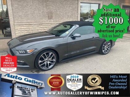 used 2015 Ford Mustang car, priced at $30,996