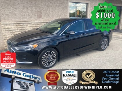 used 2018 Ford Fusion car, priced at $28,997