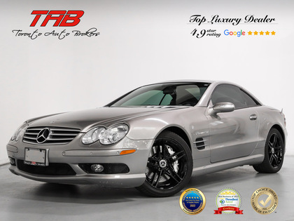 used 2005 Mercedes-Benz SL55 car, priced at $37,910
