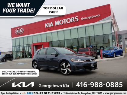 used 2018 Volkswagen Golf GTI car, priced at $24,450