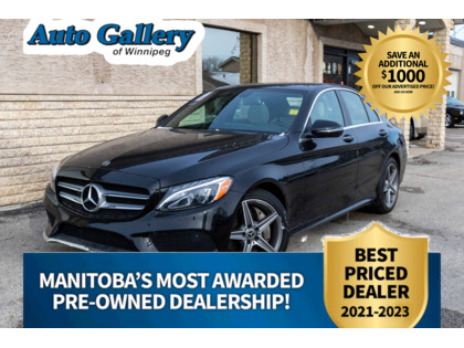 used 2018 Mercedes-Benz C-Class car, priced at $31,997