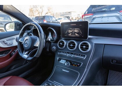 used 2018 Mercedes-Benz C-Class car, priced at $43,997