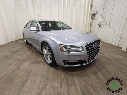 used 2015 Audi A8 L car, priced at $31,875