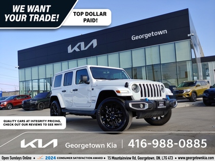 used 2023 Jeep Wrangler 4xe car, priced at $54,950