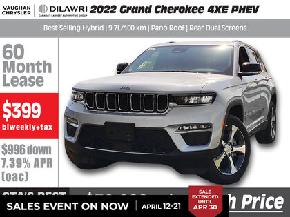 used 2022 Jeep Grand Cherokee car, priced at $73,398