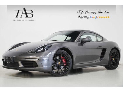 used 2018 Porsche 718 Cayman car, priced at $79,910