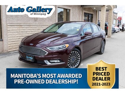 used 2017 Ford Fusion car, priced at $17,888