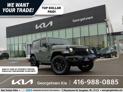 used 2021 Jeep Wrangler car, priced at $31,950