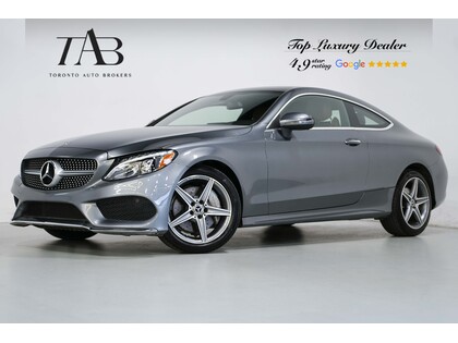 used 2018 Mercedes-Benz C-Class car, priced at $34,910