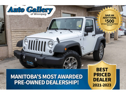 used 2016 Jeep Wrangler car, priced at $25,697