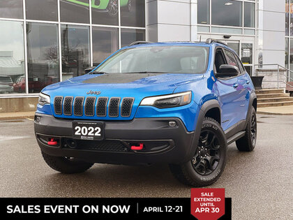 used 2022 Jeep Cherokee car, priced at $42,899