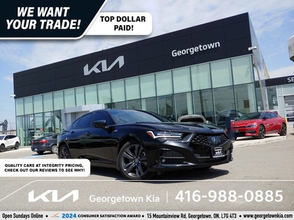 used 2022 Acura TLX car, priced at $42,950