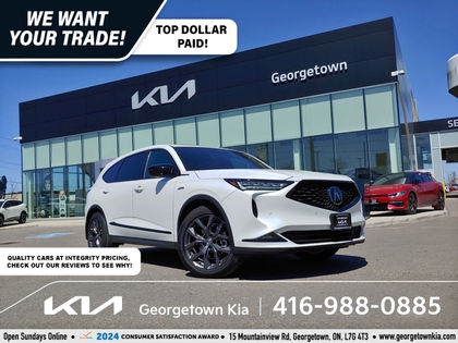 used 2023 Acura MDX car, priced at $57,950