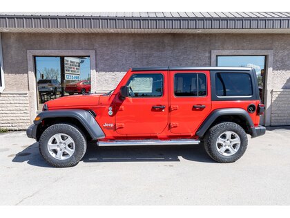 used 2020 Jeep Wrangler Unlimited car, priced at $37,997