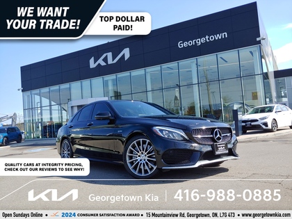 used 2018 Mercedes-Benz C-Class car, priced at $38,950
