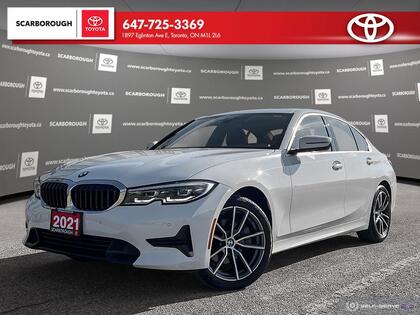 used 2021 BMW 3-Series car, priced at $36,995