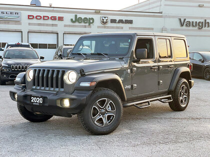 used 2020 Jeep Wrangler car, priced at $37,239