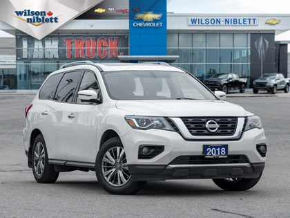 used 2018 Nissan Pathfinder car, priced at $11,910