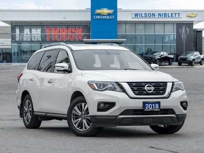 used 2018 Nissan Pathfinder car, priced at $11,910