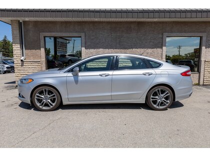 used 2016 Ford Fusion car, priced at $18,997